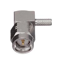 Radiall R124172120W Connectors SMA / RIGHT ANGLE PLUG CRIMP TYPE CABLE 2.6/50 S