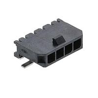 Adam Tech DML-1-04-A-H-T-A-TSMT-T/R Shrouded CONN HEADER SMD 4POS 3MM