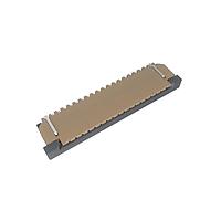 Amphenol FCI SFW18R-2STE1LF Board Mount 1.00mm Flex Connector, SFW-R series, 18 Position, Top side Contact, Side Entry Surface Mount ZIF Connector, Lead Free.