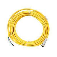 Eaton CSDS4A4RY2210 Sensor Cables / Actuator Cables CORDSET,DC 4P 4W,22GA,PUR,YEL,10M