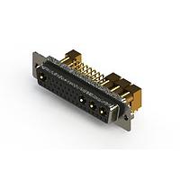 EDAC 630-36W4240-7NA Mixed Contact D-Sub Connectors Right-angle Power Combo D-Sub Connector