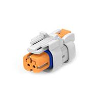 DEUTSCH - TE Connectivity 2320920-4 Housings AS16 HT, Plug, 2P, standard seal, CodeD