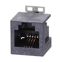 AMP Connectors - TE Connectivity 1-338086-4 Modular 6/4 POS SMT GOLD