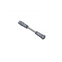 Amphenol LTW AB-BBD06ML-BBDFL-QF010 Sensor Cables / Actuator Cables X-Lok, Standard Size, Plastic, 10A+5A, 06 pins, Male Connector, Male Contact, Straight-to-Straight, Push Lock, Overmolded Double Ended, Length 10000mm, IP68