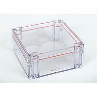 Serpac RB55P14C10C NEMA/IP Rated N4/IP67 CLR/CLR POLY 4.72 x 4.72 x 2.38"