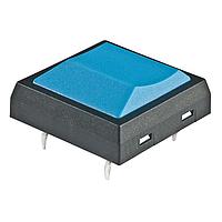 NKK Switches JF15SP3G Tactile Switches SPST OFF-(ON) 50mA RND BLUE ACTUATOR