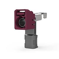 Raydiall Automotive R197.125.D81 Accessories Right-angle fakra housing for terminals R299.197.630, R299.197.660, coding D