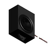 PUI Audio ASE04508MR-LW150-WP-R Waterproof SPEAKER ENCLOSURE 2 W 8 OHM 80 DB
