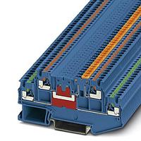 PHOENIX CONTACT 3210342 Knife Disconnect Terminal Block PTT 1,5/S-L/MT BU