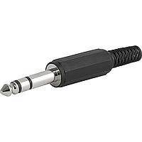 Schurter 4833.1310 Phone Connectors AUDIO PLUG 6.3MM 3P INSULATED