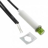 VCC 2152A5 Neon Panel Mount Indicators GREEN DIFFUSED 5/16" MOUNTING HOLE