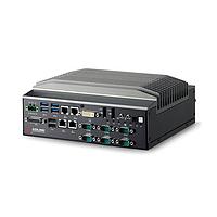 ADLINK Technology MXE-5501/M16G Embedded Box Computers MXE-5501/M16G Intel i7-6820EQ + QM170, 2x DP + 1x DVI-I, 2x GbE, 4x USB 3.0, 2x USB2.0, 2x SATA, 2x mPCIe+USIM, 1x M.2, + 2x GbE, 2x USB 2.0, 6x COM, 9-32Vdc input, 16GB DDR4 memory.