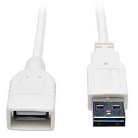 Tripp Lite UR024-003-WH USB Cables / IEEE 1394 Cables 3FT REV WH A-M/A-F USB CBL