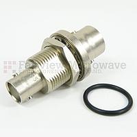 Fairview Microwave SM3535 BNC Female to C Female Bulkhead Adapter (2 Ghz)