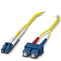 PHOENIX CONTACT 1115620 Fiber Optic Cable Assemblies Single-mode OS2 duplex jumper  LC-SC  UPC polishing  length 0.5 m