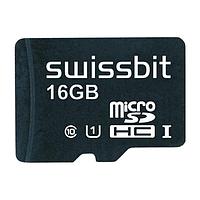 Swissbit SFSD016GN3BM1TO-E-LF-2D1-STD MicroSD Cards Industrial microSD Card, S-45u, 16 GB, MLC Flash, -25C to +85C