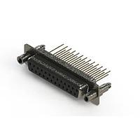 EDAC 628-M25-223-BN6 D-Sub Connectors - Standard Density Vertical Machined D-Sub Connector