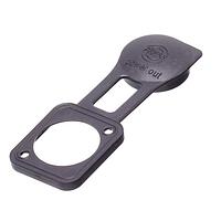 NEUTRIK SCNAC-02 Cover Plates Sealing Cover - D-Size - "Power Out" for powerCON blue / grey NAC3MPB*, NAC3MPXXB*