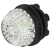 EAO 14-060.907 Lens White LED Indicator 24VDC, Push Term