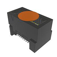 Samtec HSEC8-110-03-S-DV-A-K Sockets 0.80 mm High-Speed Power/Signal Combo Edge Card Connector