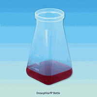 DaiHan SL.Bot3121 Drosophila Bottle, PP, Non-sterile, 177ml, Writing Area, Bulk Pack
