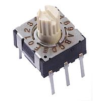 CTS Electronic Components 220ADC16 Rotary Switches 16 pos thru hole Knurled shaft w/slot