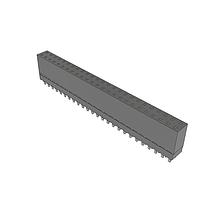Samtec ESW-125-12-S-D Stackthrough .100" Elevated Socket Strip