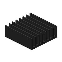 Cincon M-C308 DC/DC Converter Stand Alone Heat Sink, Longitudinal Fins, Half Brick (Includes: 1 Heatsink - no screws /no washers / no pads)