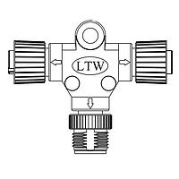Amphenol LTW SS-050505-MFF-TS001 Circular Metric Connectors ACC, SEN, A Code, T ADA W/O CB