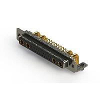 EDAC 630-21W4640-4T3 Mixed Contact D-Sub Connectors Right-angle Power Combo D-Sub Connector