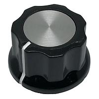 APEM MPKES90B14 Cylindrical Knob with Skirt KNOB PLASTIC