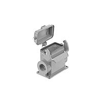 HARTING 19300107296 Housings BASE 1 LVR METAL CVR HAN B