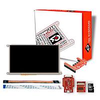 4D Systems SK-90DCT-AR Starter Kits Starter Kit for uLCD-90DCT-AR with 4D Arduino Adaptor Shield-II, 4D-UPA, 4GB Industrial microSD Card, 150 mm FFC Cable, 5-way female-to-female ribbon cable with male-to-male adaptor