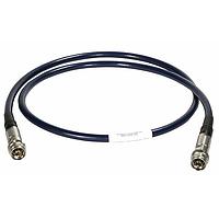 HUBER+SUHNER ST18A/11N468/11N468/3000mm RF Test Cables Sucotest 18A armoured Test Lead up to 18 GHz, 3m length, with straight N male connectors, for heavy duty, outdoor and harsh environment measurements