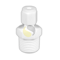 Sterling Sensors CYACF00101HP00P0 Adjustable PTFE Compression Fitting (1/2" BSPP to suit 10mm, PTFE Parallel thread)