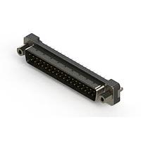 EDAC 627-037-320-217 D-Sub Connectors - Standard Density Vertical Plastic Body D-Sub Connector