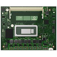 congatec HPC/cALP-i5-12600HE Computer-On-Modules - COM COM-HPC Size A module based on Intel Core i5-12600HE processor with 4 P-cores 2.5GHz up to 4.5GHz and 8 E-cores 1.8GHz up to 3.3GHz, 18MB Intel Smart Cache, Intel Iris Xe Graphics architecture with 80EUs, Dual channel DDR5 4800 MT/s memory interf