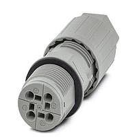 PHOENIX CONTACT 1424006 Circular Metric Connectors QPD W4X2,5 9-14 M25 DT GY