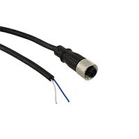 Adam Tech SD-PMA02C-FFTBL-C7A-6FT Sensor Cables / Actuator Cables CBL 2POS FMALE TO WIRE 6'