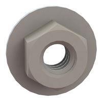 Essentra Components 0425020LPNS Hex Washer Nut Hex Washer Nut, 1/4-20 Thread, .685 OD