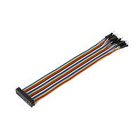 Mikroe MIKROE-2316 Ribbon Cables / IDC Cables Ribbon Cable 26-wire FemaleIDC/M 20cm