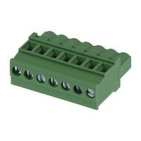 Molex 39533-7007 Plugs 5.08MM EURO PLUG VER UG VERT RWE GRN 7CKT