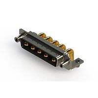EDAC 629-5W5-240-4N5 Mixed Contact D-Sub Connectors Right-angle Power Combo D-Sub Connector