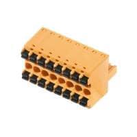 Weidmuller 1001150000 Pluggable Terminal Blocks BLDF 5.08/02/180 SN OR BX