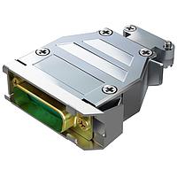 Amphenol Positronic RD25M10GVL0 Plug DSUB 25M CRIMP GF ZINC