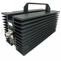 Fairview SA3N300-30  30 dB Fixed Attenuator N Male To N Female Up To 3 GHz Rated To 300 Watts With Black Aluminum Heatsink Paint Body