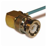 Amphenol RF 112614 Connectors BNC R/A PLUG .085 S/R GOLD BODY