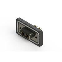 EDAC 628W2W2-622-2N2 Mixed Contact D-Sub Connectors Vertical Waterproof Power Combo D-Sub Connector