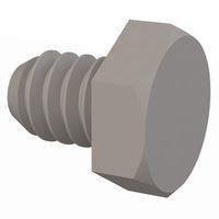 Essentra Components 011024H025 Cap Screw Hex Unslotted Bolt, #10-24 Thread, 1/4 Lg