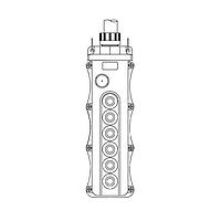 Molex 1301260320 Push Button Pendant 5056 W/(2) 505SW-1, BLANK & 505SS-2